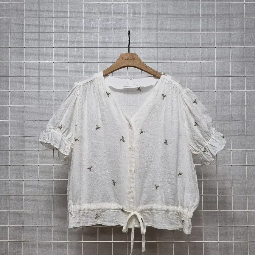 [BUNJANG] BOMBIGS M.U.R. Blouse / 봄빅스엠무어 블라우스 free