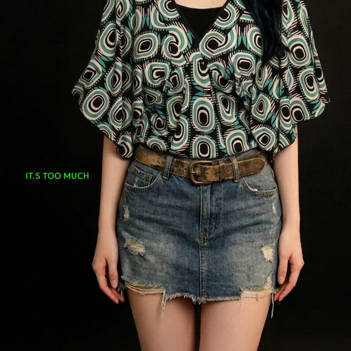 [BUNJANG] Retro Fleece Blouse Women's T-Shirt / Q2218 기모복고블라우스 여성티셔츠 여자티셔츠 여성블라우스