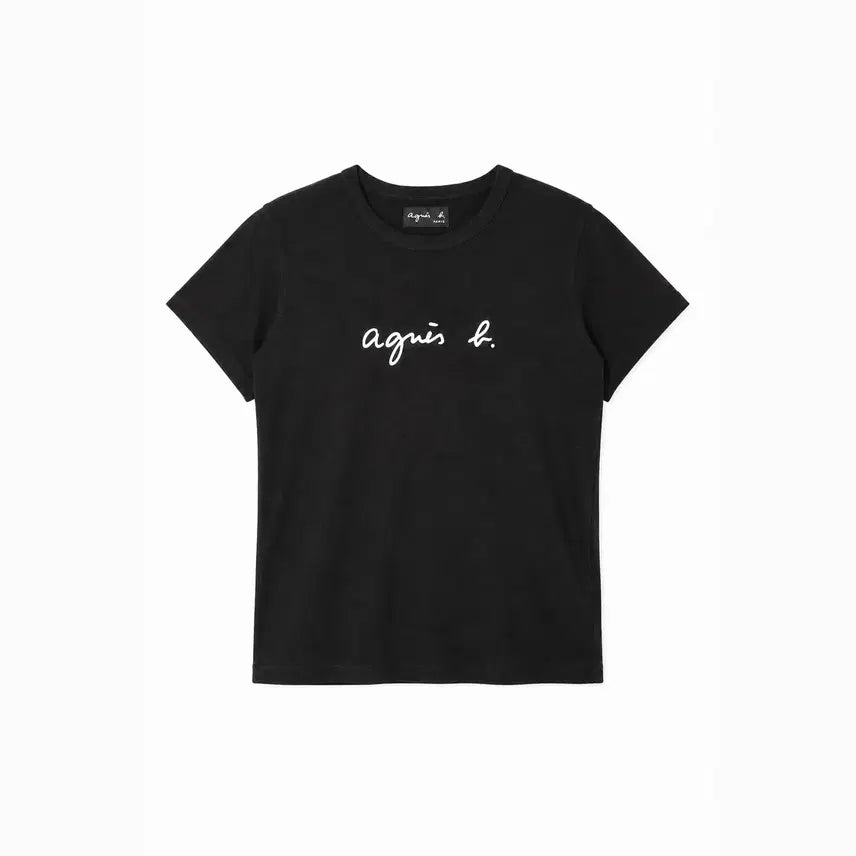 [BUNJANG] Agnes B. 100% Cotton T-Shirt - Women / AGNES B 아네스베 코튼 100% 티셔츠 - Women (6318)