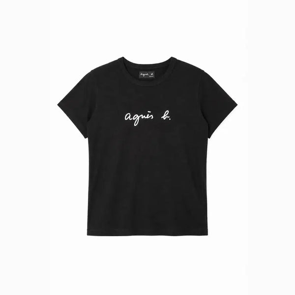 [BUNJANG] Agnes B. 100% Cotton T-Shirt - Women / AGNES B 아네스베 코튼 100% 티셔츠 - Women (6318)