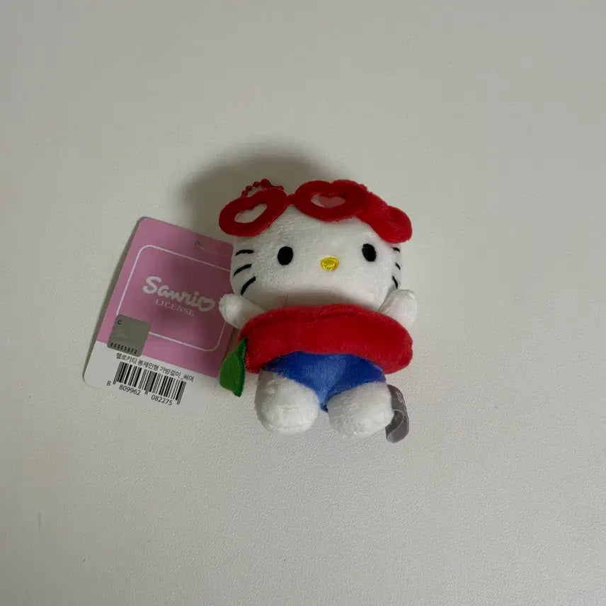 [BUNJANG] Sanrio Hello Kitty Summer Tube Doll Keychain / (정품) 산리오 헬로키티 써머 튜브 인형 키링