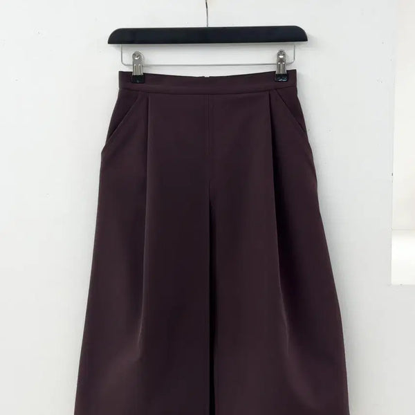 [BUNJANG] Prada Burgundy Nylon Skirt / 프라다 나일론 스커트