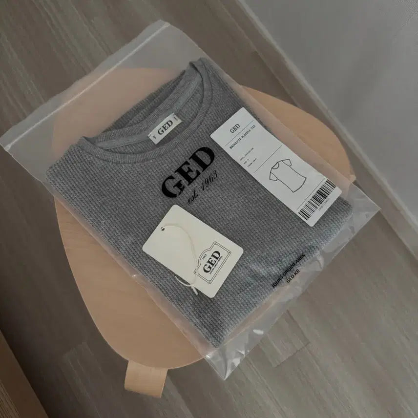 [BUNJANG] ged Waffle T-Shirt Grey S / 게드 ged 와플 티셔츠 그레이 s사이즈 팝니다