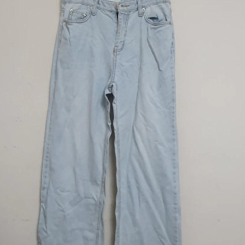 [BUNJANG] LAMEREI Light Wash Wide Denim Pants L / LAMEREI 연청 와이드 데님 팬츠 L