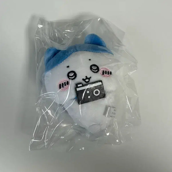 [BUNJANG] Hachiware Chat Bubble Plush Camera Doll / 하치와레 말풍선 누이 카메라 인형 먼작귀 치이카와 우사기