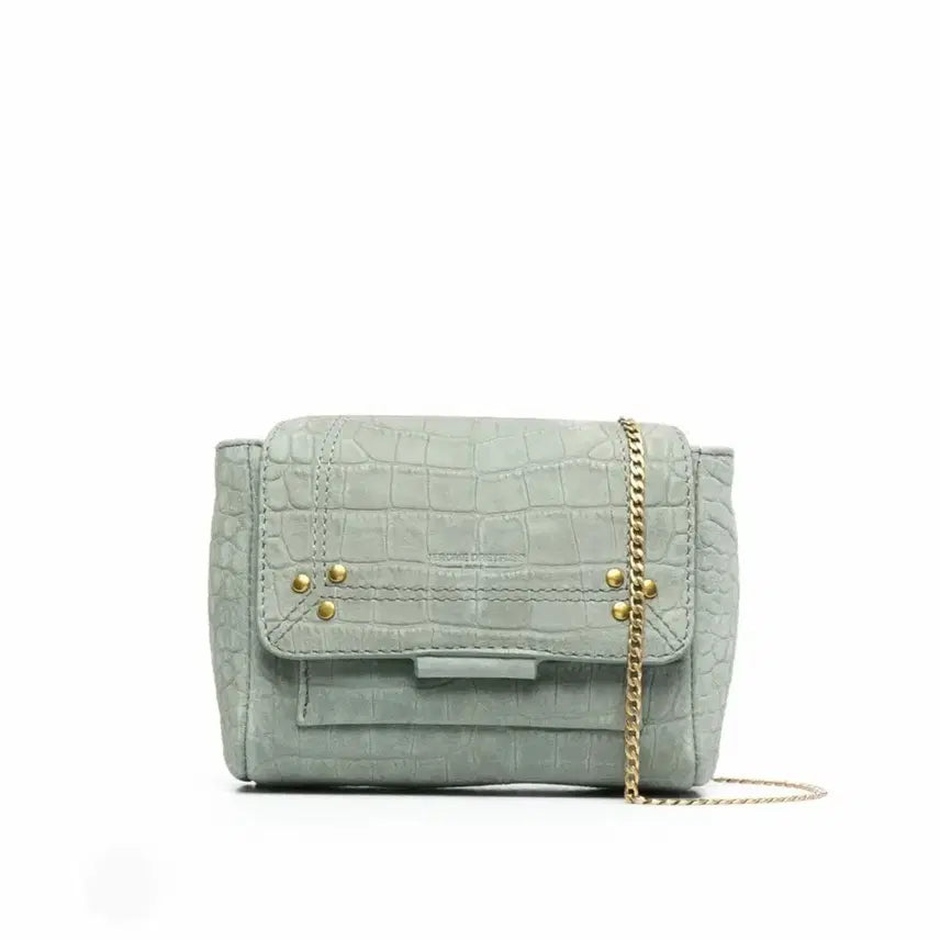 [BUNJANG] Jerome Dreyfuss Loulou XS Crocodile Embossed Leather Bag (Mini) / 제롬 드레이퓌스 룰루xs크로커다일 엠보스드 가죽백(미니)