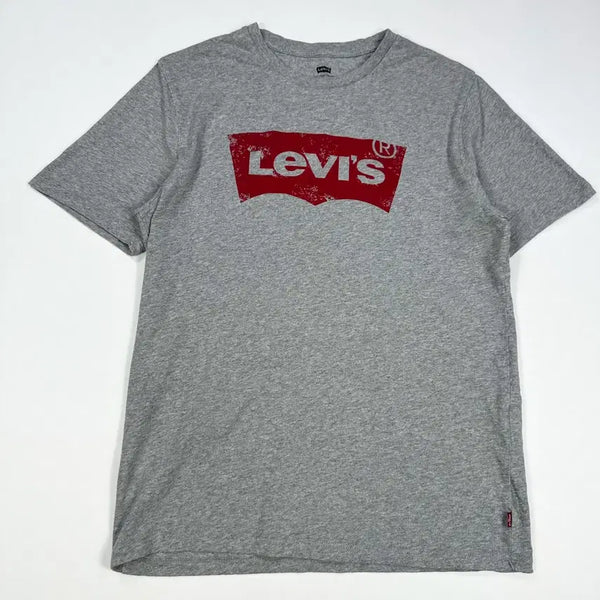 [BUNJANG] Levi's Classic Logo Basic T-shirt (Gray, Size S) / (S) 리바이스 클래식 로고 베이직 반팔티 그레이