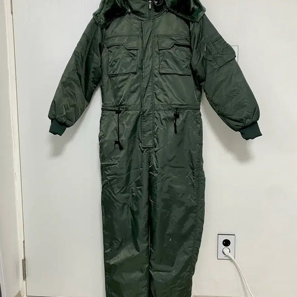 [BUNJANG] Lined Workwear Jumpsuit Size M / 털안감 작업복