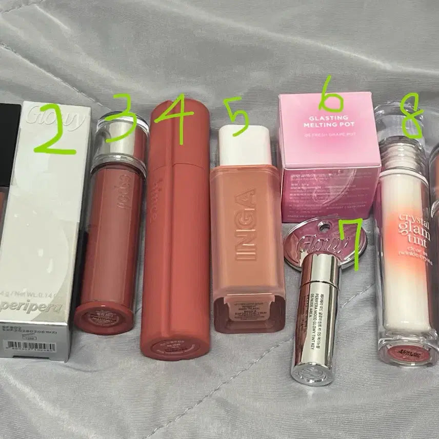 [BUNJANG] Bundle Set of 7 Lip Tints / 틴트 일괄 판매 7개