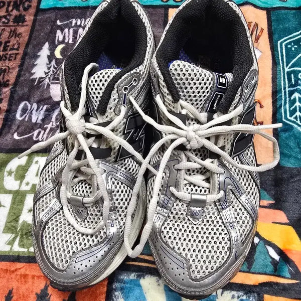 [BUNJANG] New Balance Sneakers Silver/Black / 뉴발란스 운동화 실버/블랙