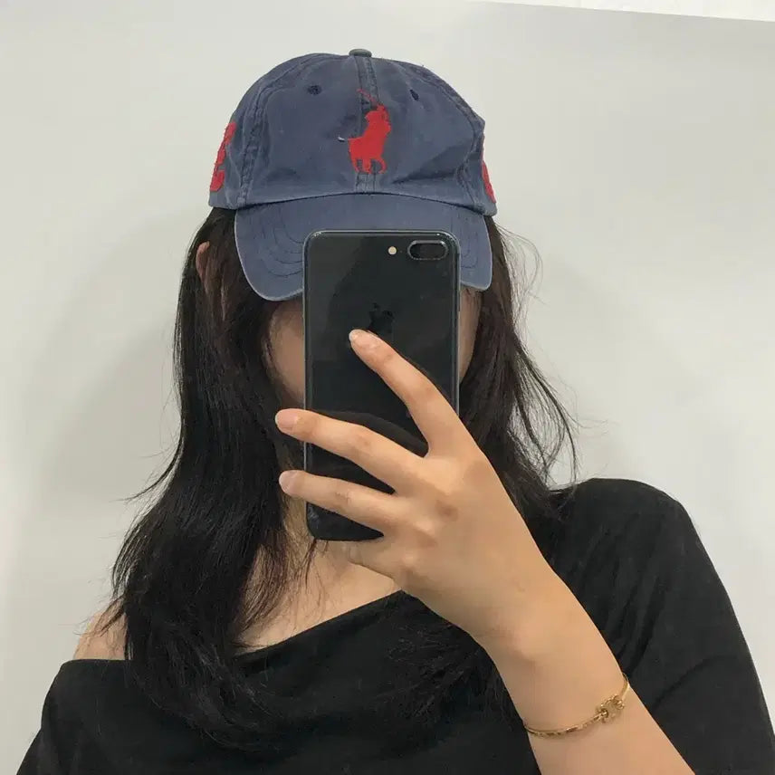 [BUNJANG] Polo Ralph Lauren Big Pony Navy Baseball Cap / 폴로 빅포니 네이비 볼캡