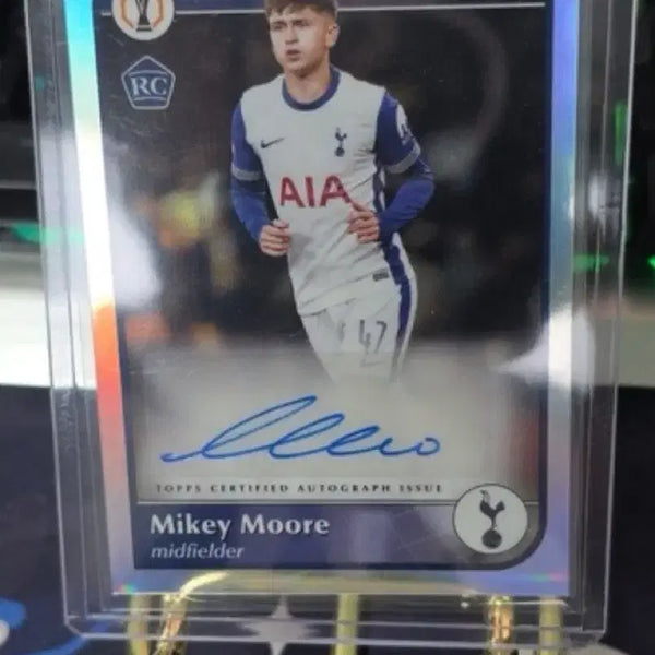 [BUNJANG] Tottenham Mikey Moore 2024/25 Rookie Autograph Card / 토트넘 마이키무어 루키 친필싸인 오토카드