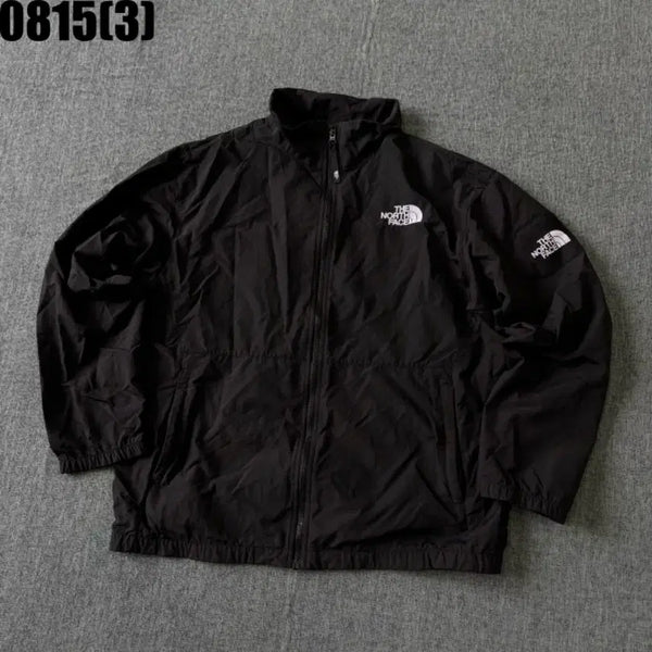 [BUNJANG] The North Face Black Windbreaker Jacket L (100) / 노스페이스 블랙 검정 바람막이 윈드브레이커 자켓 L 100 8/15