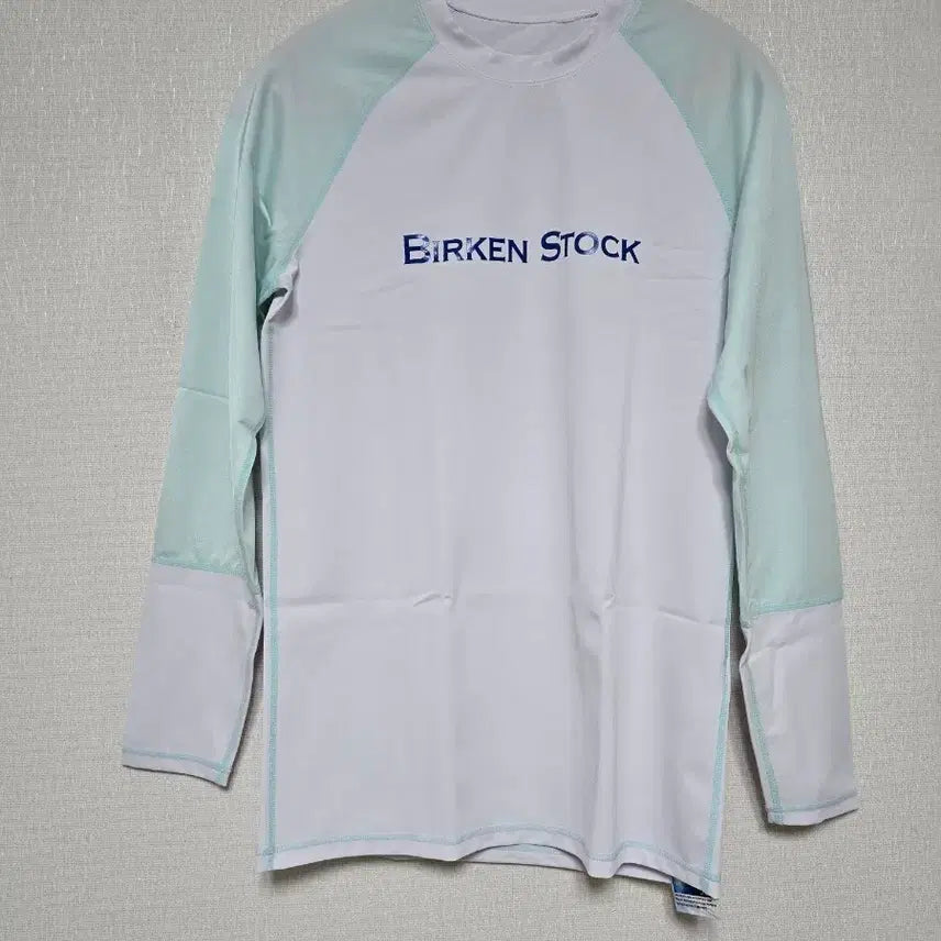 [BUNJANG] Birkenstock Rash Guard L (100) White/Mint / 버켄스탁 래쉬가드 L(100) 화이트/민트 새상품