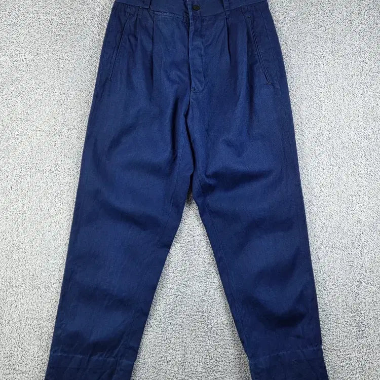 [BUNJANG] Vintage French Work Pants Blue (27" Waist) / 빈티지 프렌치 워크 팬츠 ( 27"추정 ) / 13277