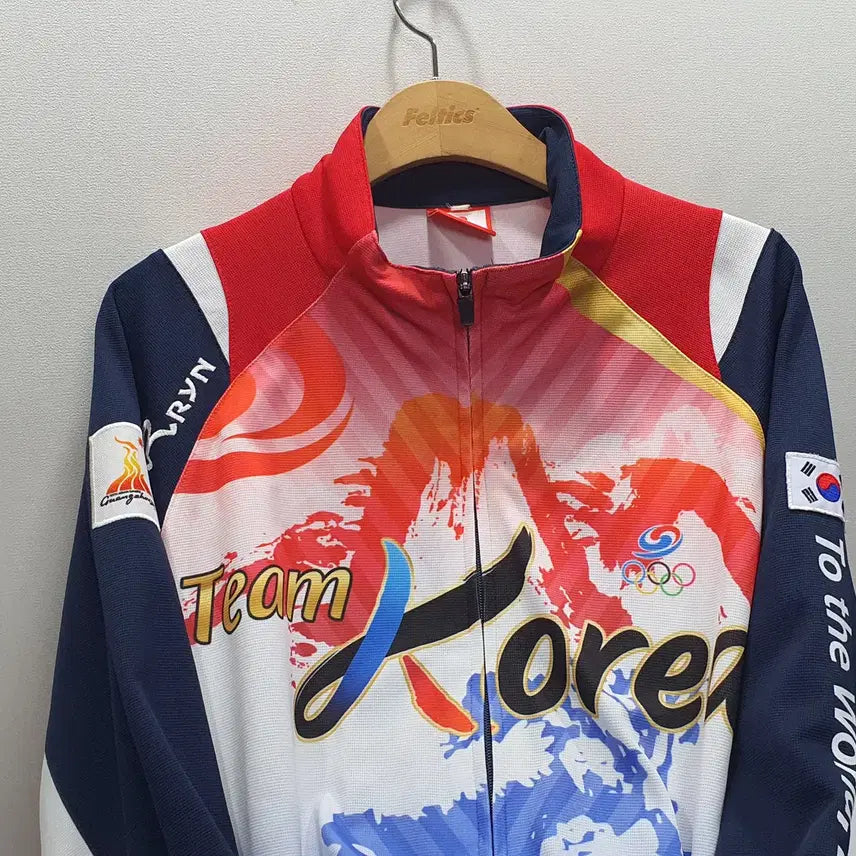 [BUNJANG] 2010 Guangzhou Olympics Team Korea Jacket Size 105 / 2010 광저우올림픽 올림픽대표 팀코리아 자켓 105사이즈 (가로60 세로69)