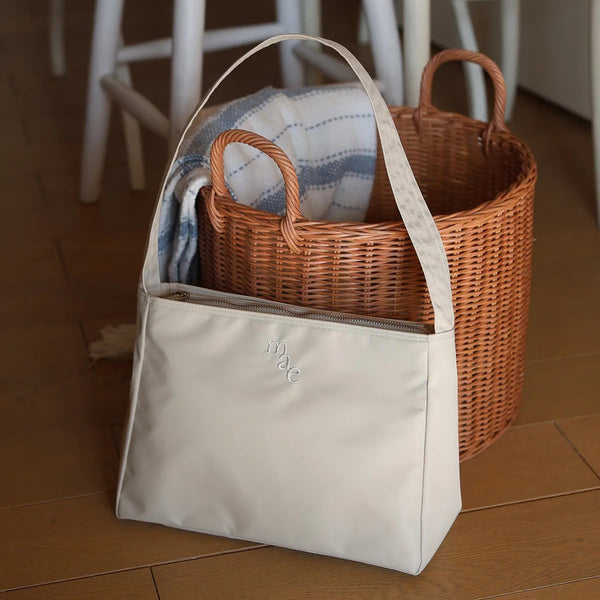 [BUNJANG] Muku & Ebony Comfy Bag Warm Grey / 무쿠앤에보니 컴피 백 웜그레이