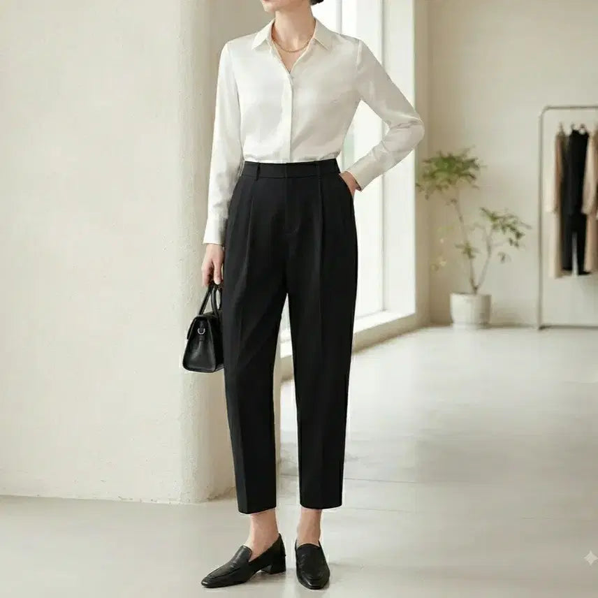 [BUNJANG] Studio Tombo 9-Part Baggy Fit Pants / [30]스튜디오톰보이 9부 배기핏 팬츠