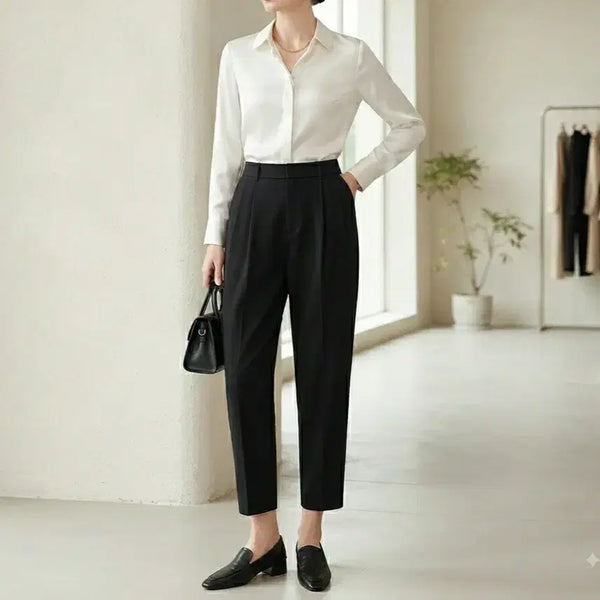 [BUNJANG] Studio Tombo 9-Part Baggy Fit Pants / [30]스튜디오톰보이 9부 배기핏 팬츠