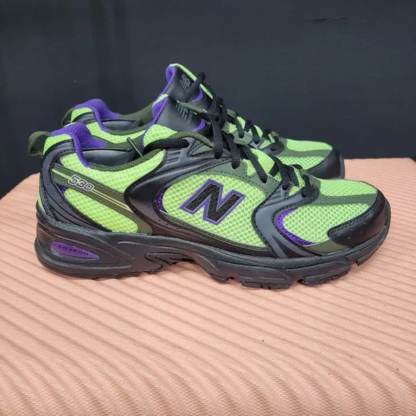 [BUNJANG] New Balance 530 Sneakers Lime/Purple / 뉴발란스 530 스니커즈 라임/퍼플