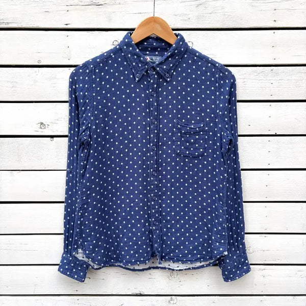 [BUNJANG] Beams Polka Dot Shirt / Beams 빔즈 도트 땡땡이 셔츠