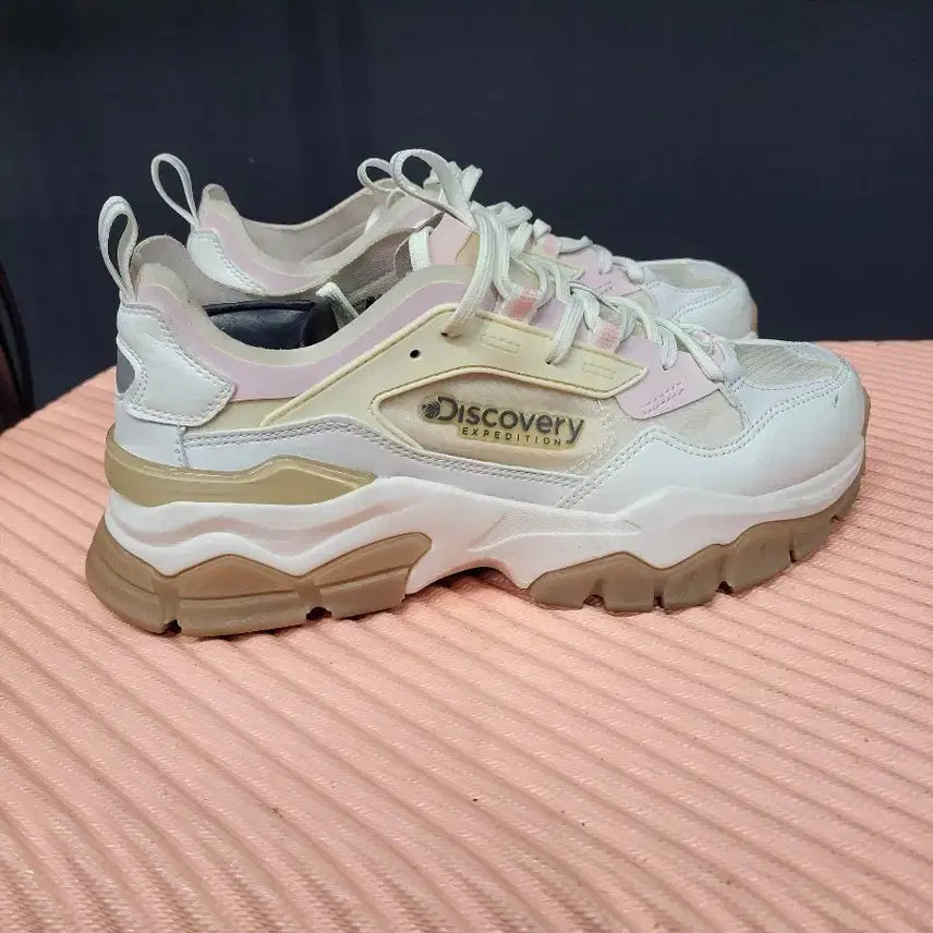 [BUNJANG] Discovery Women's Sneakers Pink White / 디스커버리 여성 운동화 230 핑크 화이트