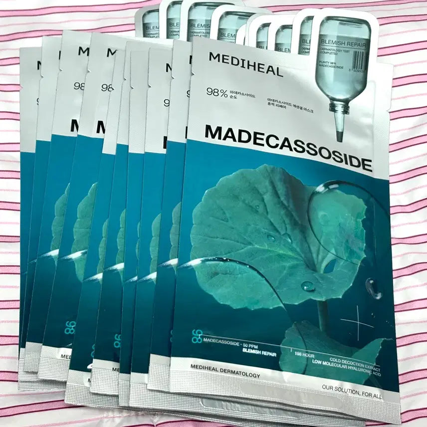 [BUNJANG] Mediheal Madecassoside Spot Mask Pack 10 Sheets / 메디힐 마데카소사이드 흔적 마스크팩 10매