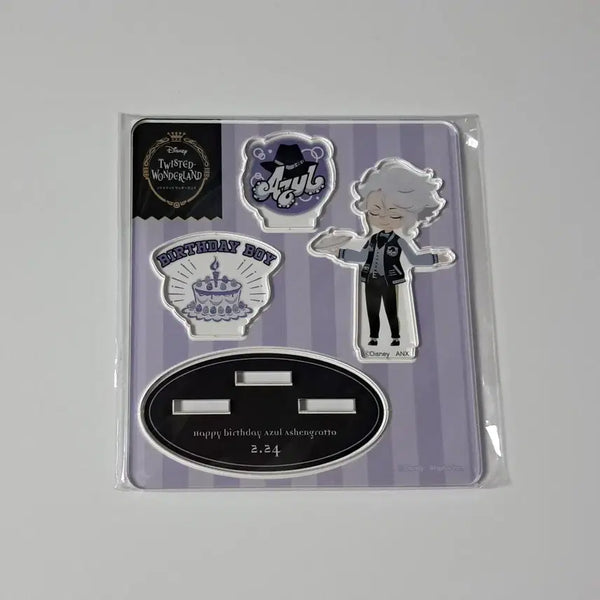 [BUNJANG] Twisted Wonderland Azul Birthday Acrylic Stand / 트위스티드 원더랜드 트위스테 아즐 생일 아크릴스탠드 굿즈