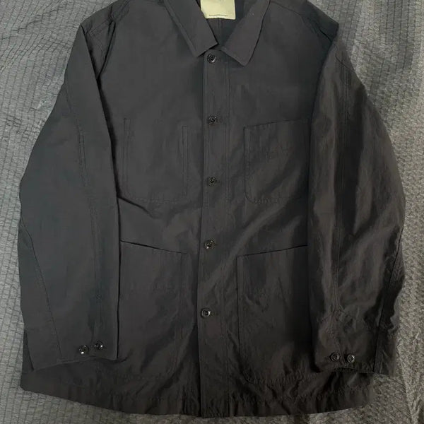 [BUNJANG] Pottery Nylon Work Shirt Charcoal Size 3 / 포터리 나일론 워크셔츠 챠콜 3
