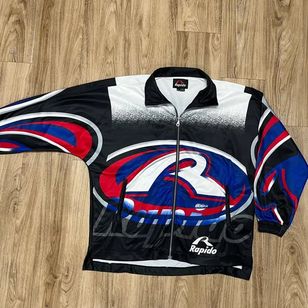 [BUNJANG] Rapido Old School Track Top Jersey / 라피도 올드스쿨 트랙탑 져지