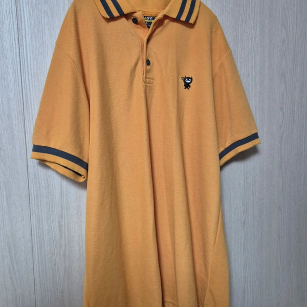 [BUNJANG] EASY Cotton Polo T-shirt Yellow L / EASY 카라티 L 옐로우