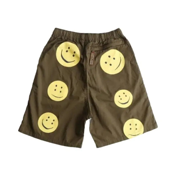[BUNJANG] Kapital Smile Pattern Shorts / 캐피탈 스마일 쇼츠