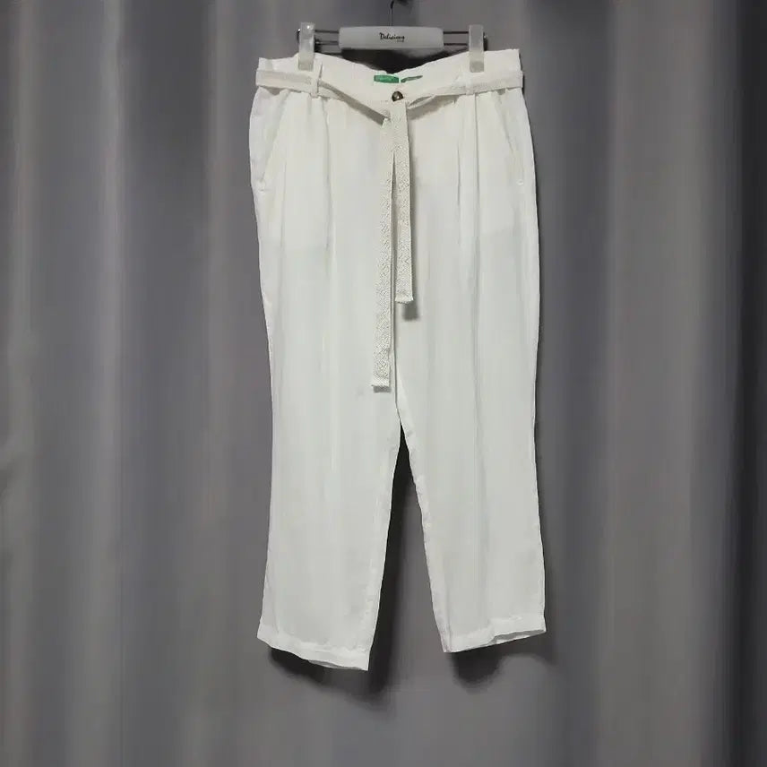 [BUNJANG] Benetton Linen Slacks / 베네통 린넨 슬랙스
