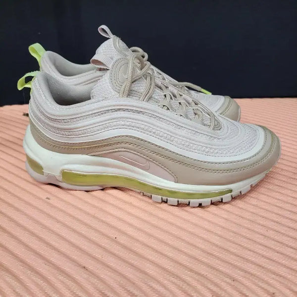 [BUNJANG] Nike Air Max 97 Beige/Lime Sneakers / 나이키 에어맥스 97 베이지/라임