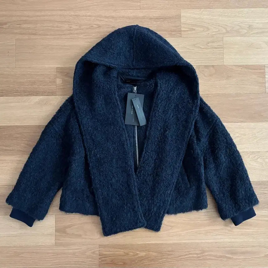 [BUNJANG] Marc Jacobs Wool Mohair Boucle Hooded Jacket / 마크제이콥스 울 모헤어 부클레 후드자켓 M/L
