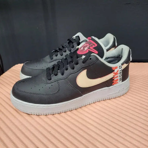 [BUNJANG] Nike Air Force 1 Worldwide Black Beige / 나이키 에어포스 1 월드와이드 블랙 베이지