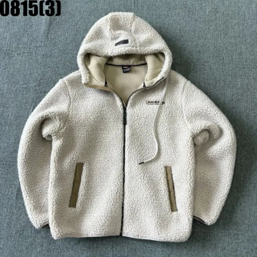 [BUNJANG] Dickies Fleece Zip-Up Jacket Beige XL / 딕키즈 후리스 집업 자켓 베이지 XL 8/15