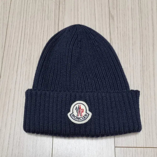 [BUNJANG] Moncler Navy Beanie / 몽클레어 비니