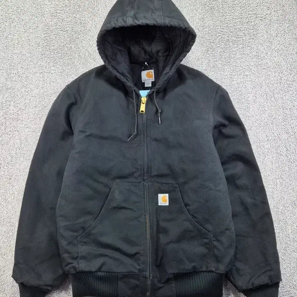 [BUNJANG] Carhartt J140 Duck Canvas Active Jacket Black (S) / USA 칼하트 J140 덕 캔버스 액티브 자켓 ( S ) / 13281