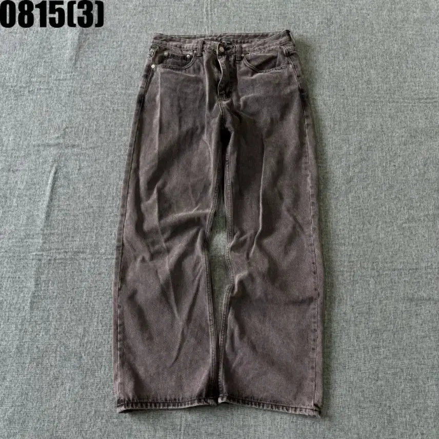 [BUNJANG] IRILLION Wide Denim Pants Black M / IRILLION 와이드 데님 팬츠 블랙 M  32 8/15