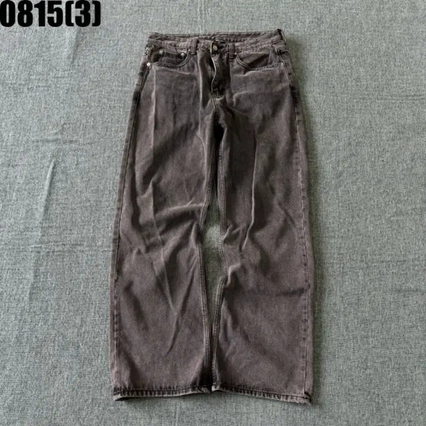 [BUNJANG] IRILLION Wide Denim Pants Black M / IRILLION 와이드 데님 팬츠 블랙 M  32 8/15