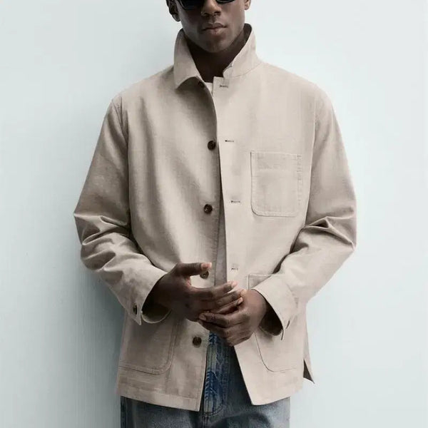 [BUNJANG] Zara French Work Chore Jacket Herringbone Regular Fit Jacket M / 자라 프렌치워크 초어자켓 헤링본 스트럭처 레귤러핏 자켓 M