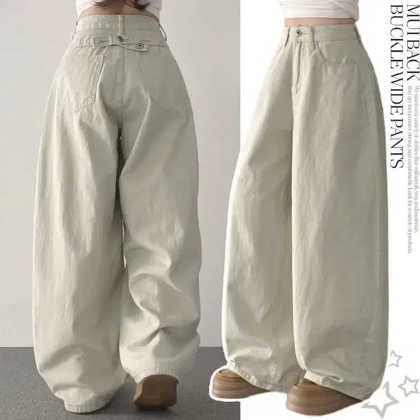 [BUNJANG] Back Point Beige Pants (M) / 백 포인트 베이지 팬츠 M