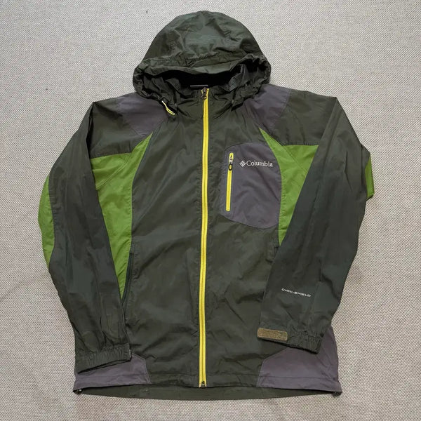 [BUNJANG] Columbia Omni-Shield Color-Block Lightweight Windbreaker Jacket / 컬럼비아 옴니쉴드 배색 경량 바람막이 자켓