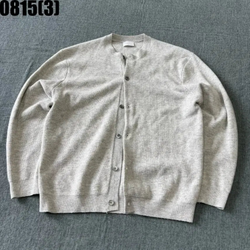 [BUNJANG] Heai Round Neck Cardigan Light Grey M / Heai 라운드넥 가디건 연그레이 m 8/15
