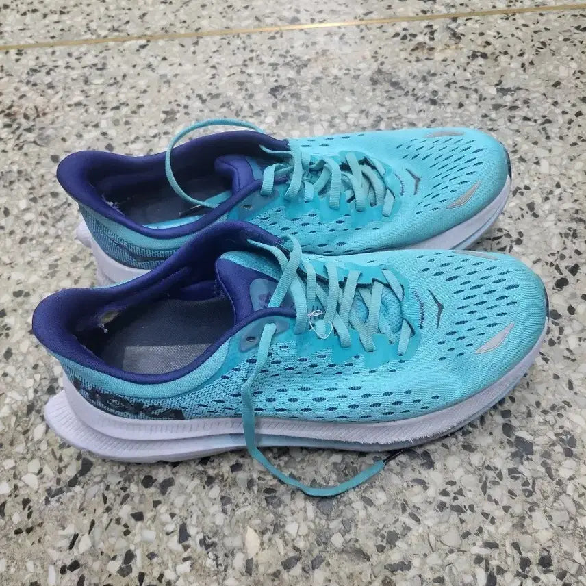 [BUNJANG] Hoka One One Clifton 9 Aqua Blue / 호카 오네오네 클리프톤 9 아쿠아 블루