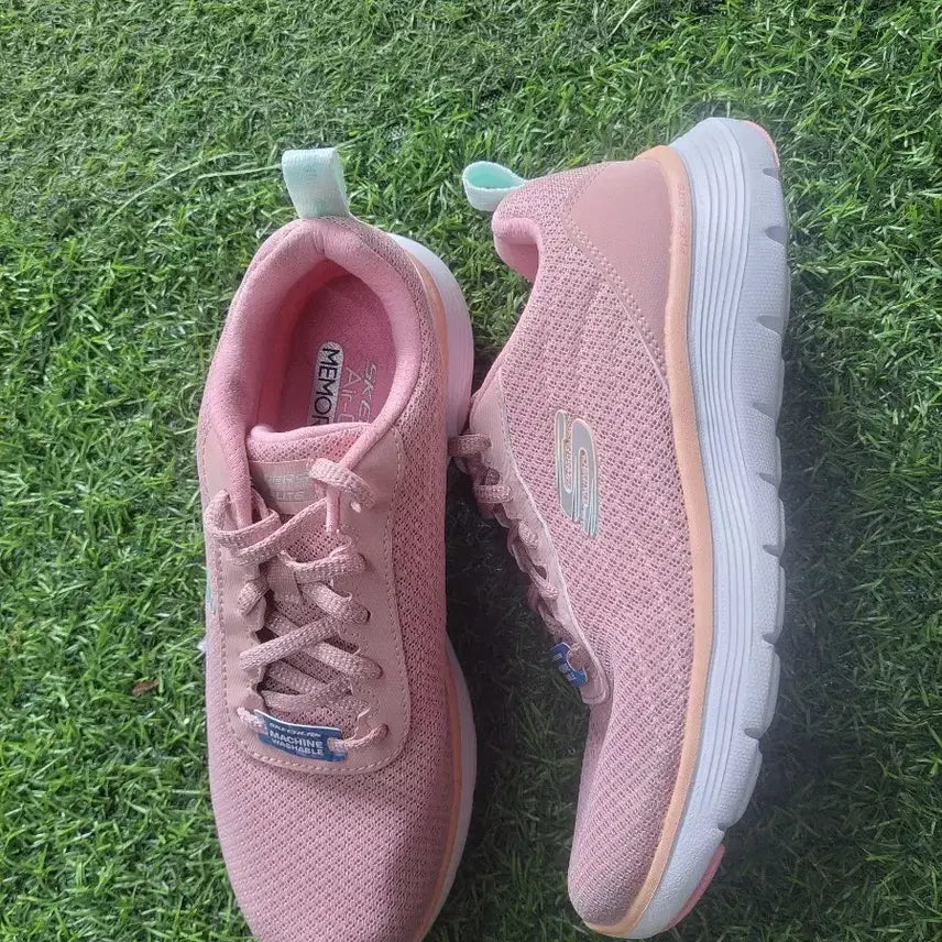 [BUNJANG] Skechers Pink Women's Sneakers 230 / 스케쳐스 핑크 여성 운동화 230