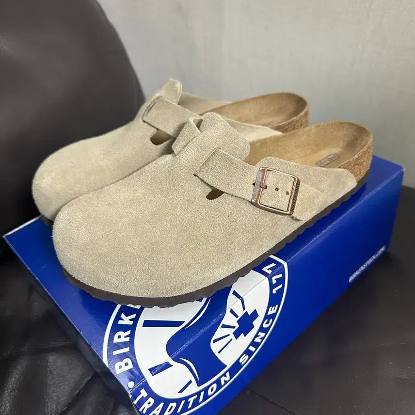 [BUNJANG] Birkenstock Boston Taupe EU41 (265mm) / 버켄스탁 보스턴 265 EU41
