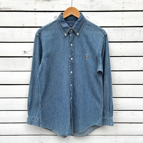 [BUNJANG] Polo Ralph Lauren Denim Shirt Men's M / Polo 폴로 데님 셔츠