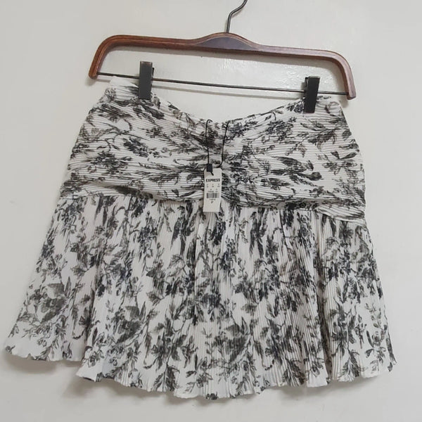 [BUNJANG] Express Pleated Layered Skirt/Top S Size / EXPRESS 플리츠 레이어드